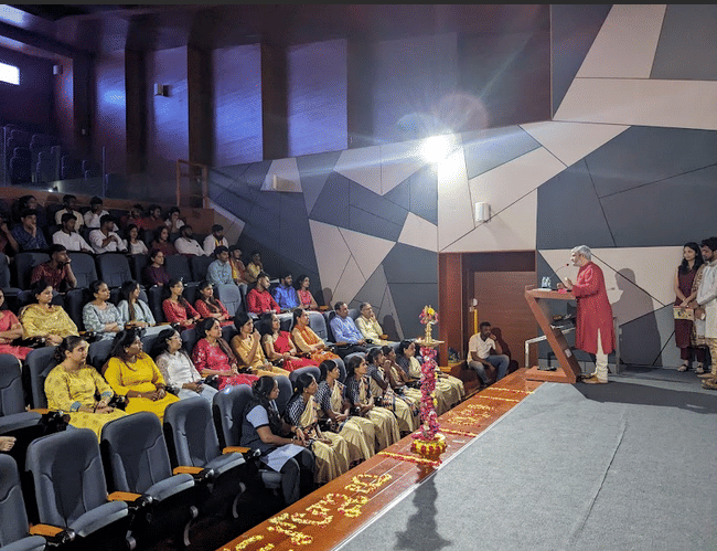 MYRA School of Business Mysore Kannada Rajayotsava photo 11